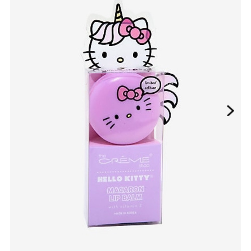 NEW Creme Shop Hello Kitty Macaron Lip Balm